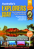 Australia's Explorers' Way - Adelaide to Darwin Printed book
